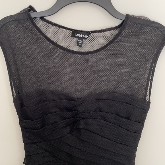 Bebe mesh black top - Picture 5 of 5